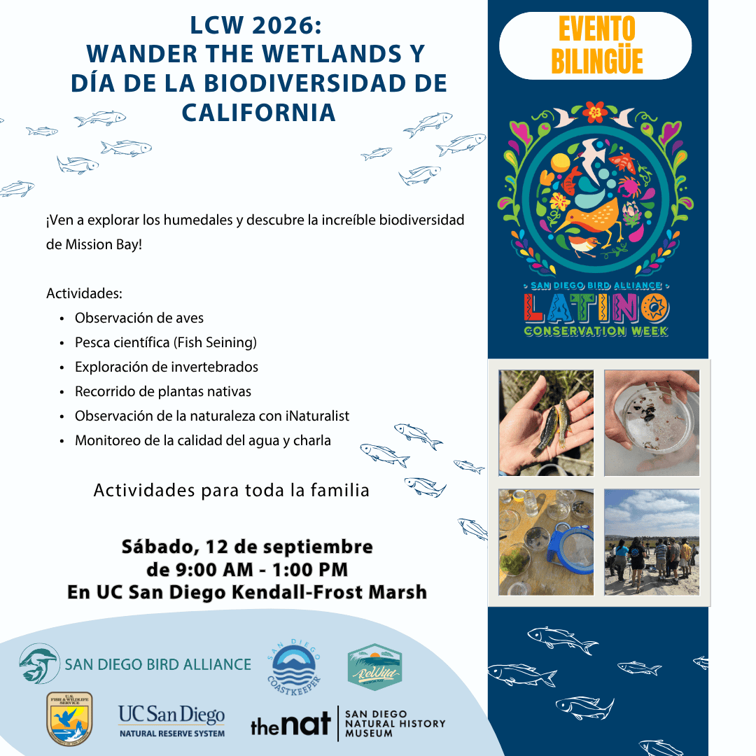Latino Conservation Week: Wander the Wetlands & California Biodiversity Day