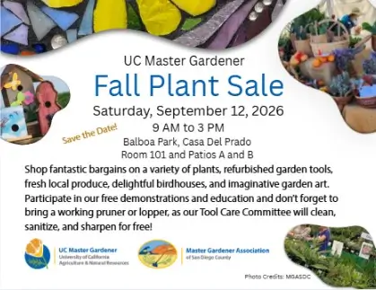 UC Master Gardener Plant Sale and Garden Event